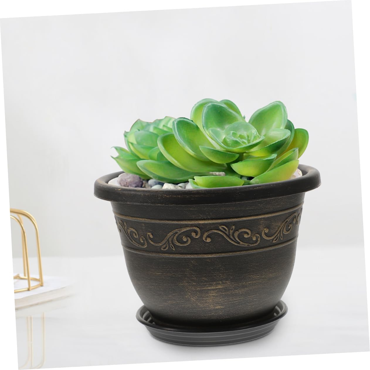 Gardening Pot Moisture Flowerpot Lightweight Plastic Plant Pot for Home