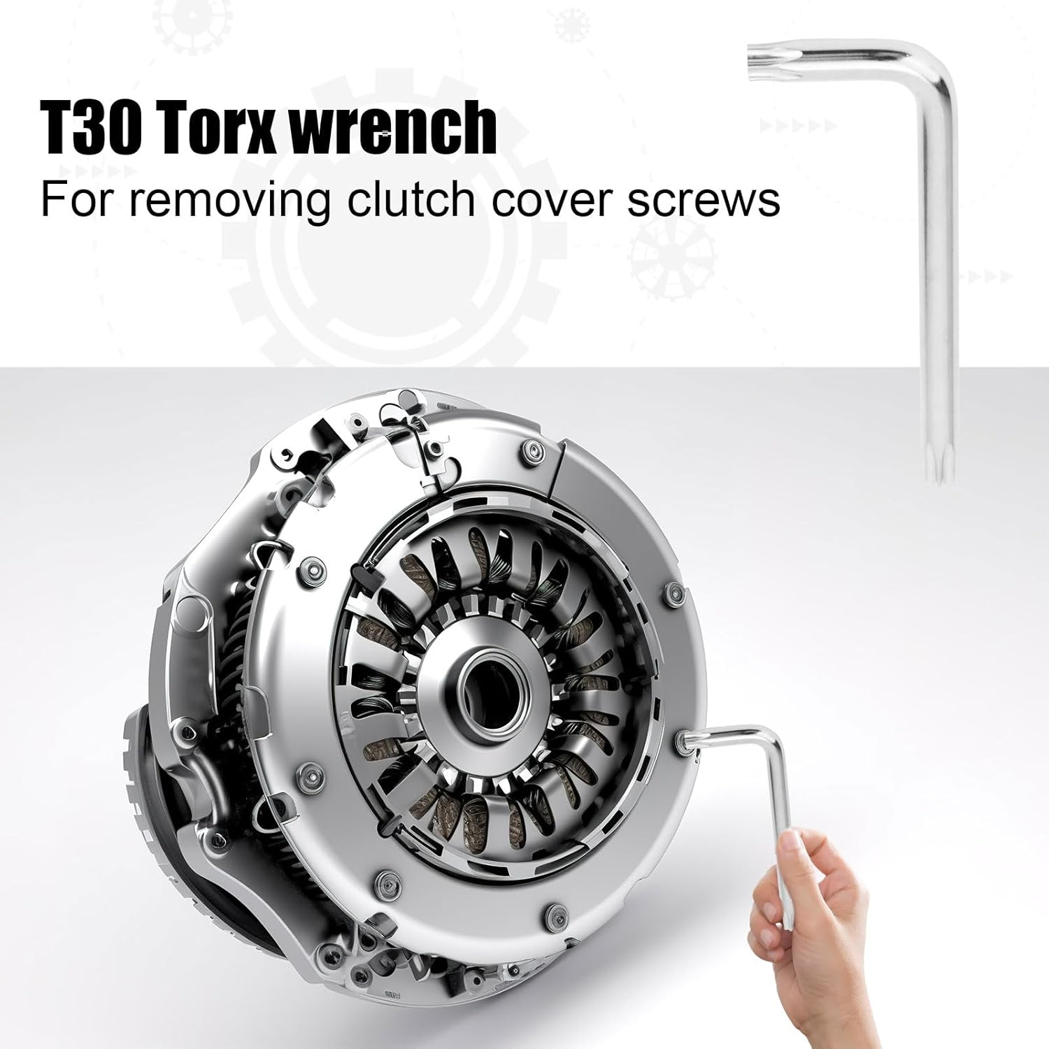 Belt Changing Tool, Clutch Spreader Cvt Drive Belt Clutch Spreader Tool Belt Changing Tool for Can Am CVT Belt Changing Tool Compatible with 2017-2022 Can Am Maverick X3 image number 1