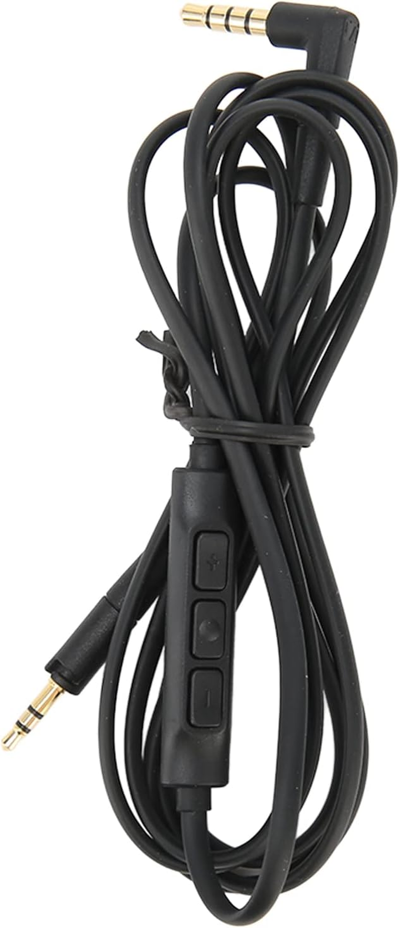 Replacement Headphone Cable with in Line Microphone Remote Volume Control for HD4.40, HD4.40BT, HD4.50, HD4.50BTNC, Hd4.30I, HD4.30G Headphones. image number 1