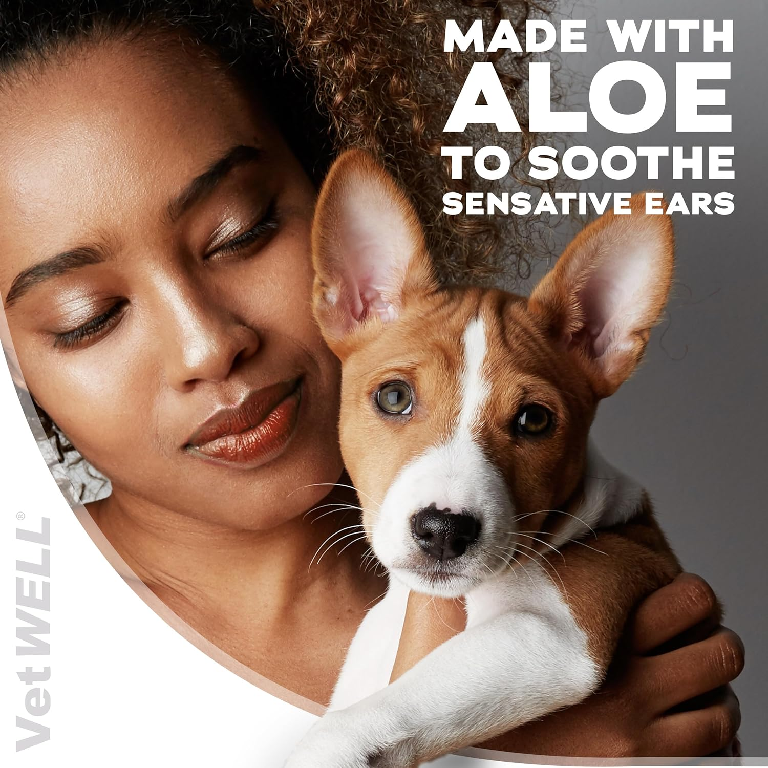 Vetwell Ear Cleaner for Dogs and Cats - Otic Rinse for Infections and Controlling Yeast Mites and Odor in Pets - 8 Oz (Cucumber Melon) image number 4