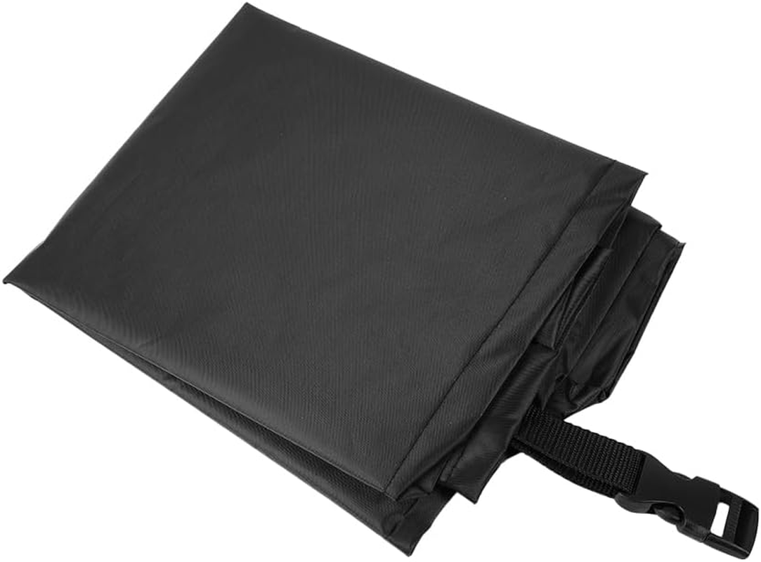 NUZAMAS Universal Generator Cover 66X51X51Cm Outdoor Waterproof Thicken Generator Tent Cover Dustproof Tarpaulin Power Generator Dust Cover Black image number 6