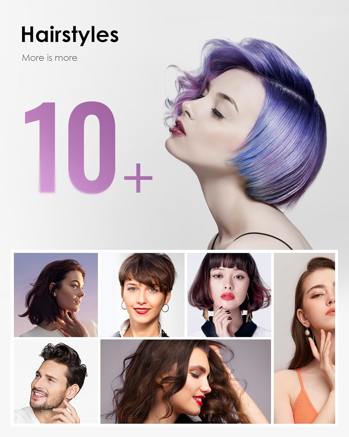 Mini Flat Iron, 0.7 Inch Ceramic Small Hair Straightener for Short Hair Curls Bangs, Portable Travel Iron Dual Voltage with Travel Pouch, 3 Temperature Adjustable image number 1