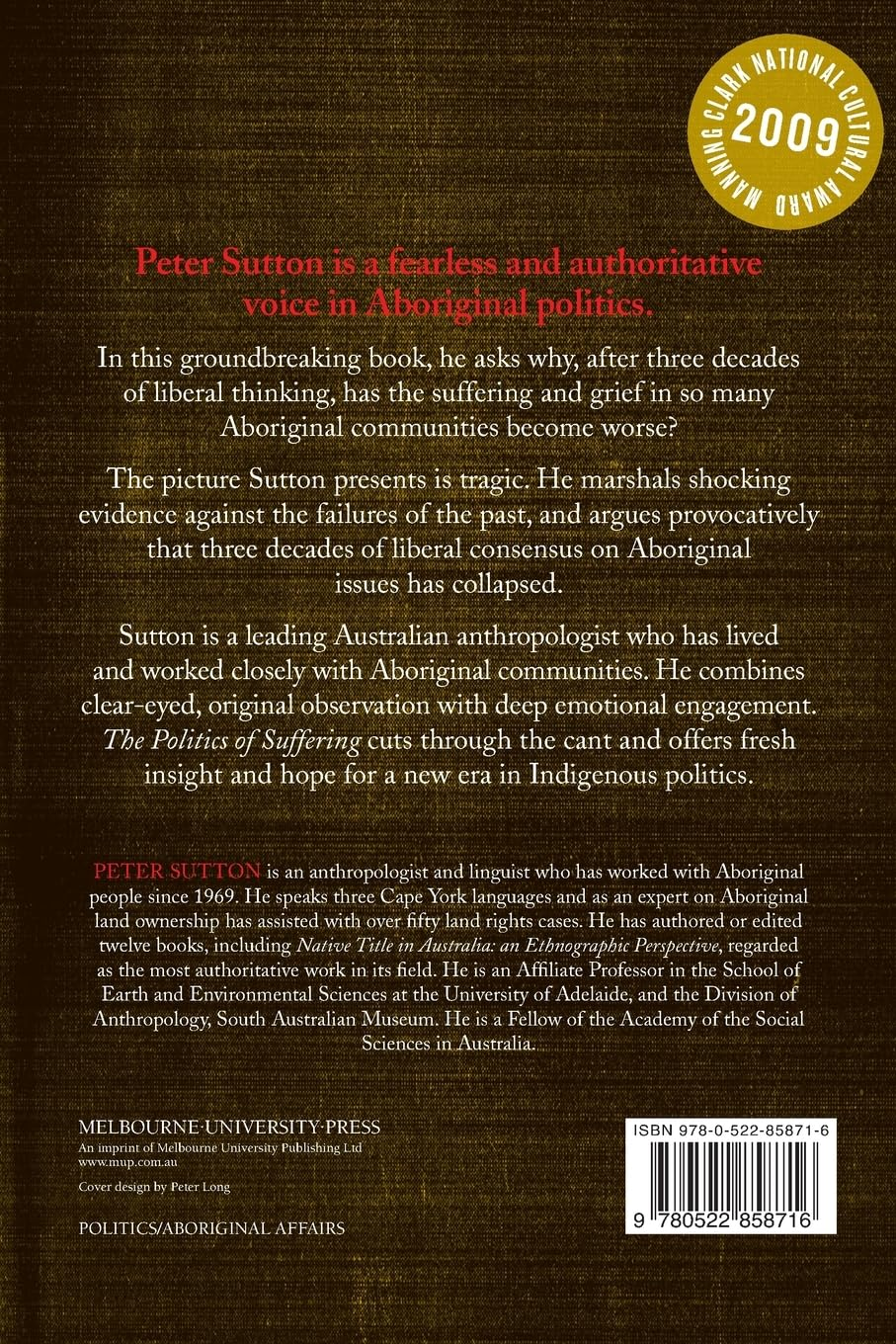 Politics of Suffering: Indigenous Australia and the End of the Liberal Consensus image number 2