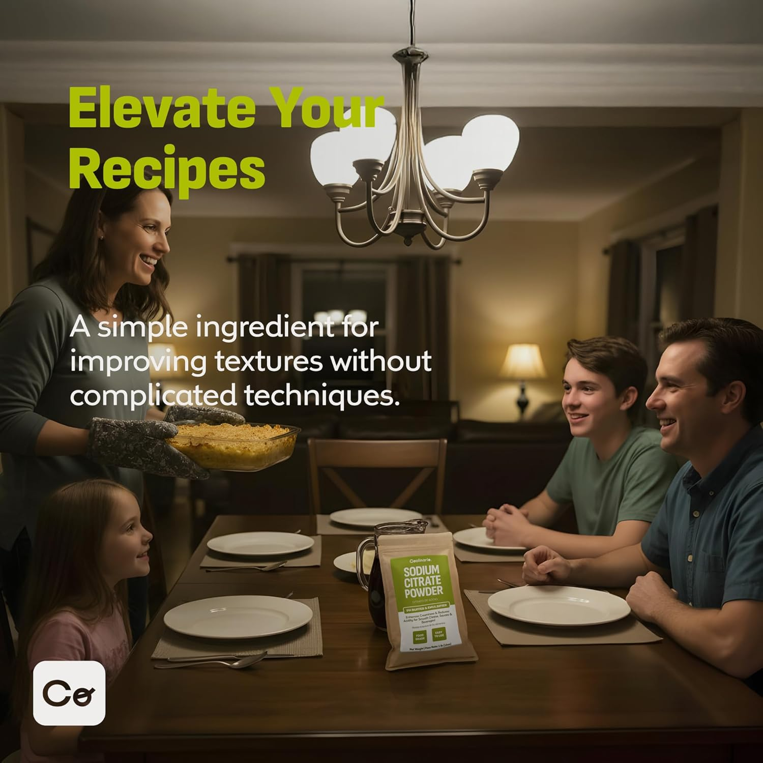 Coolinario Sodium Citrate (2 Oz) Ph Buffer & Emulsifier for Smooth Cheese, Sauces & Beverages | Enhances Creaminess & Reduces Acidity | Ideal for Molecular Gastronomy & Food Processing | Food-Grade image number 5