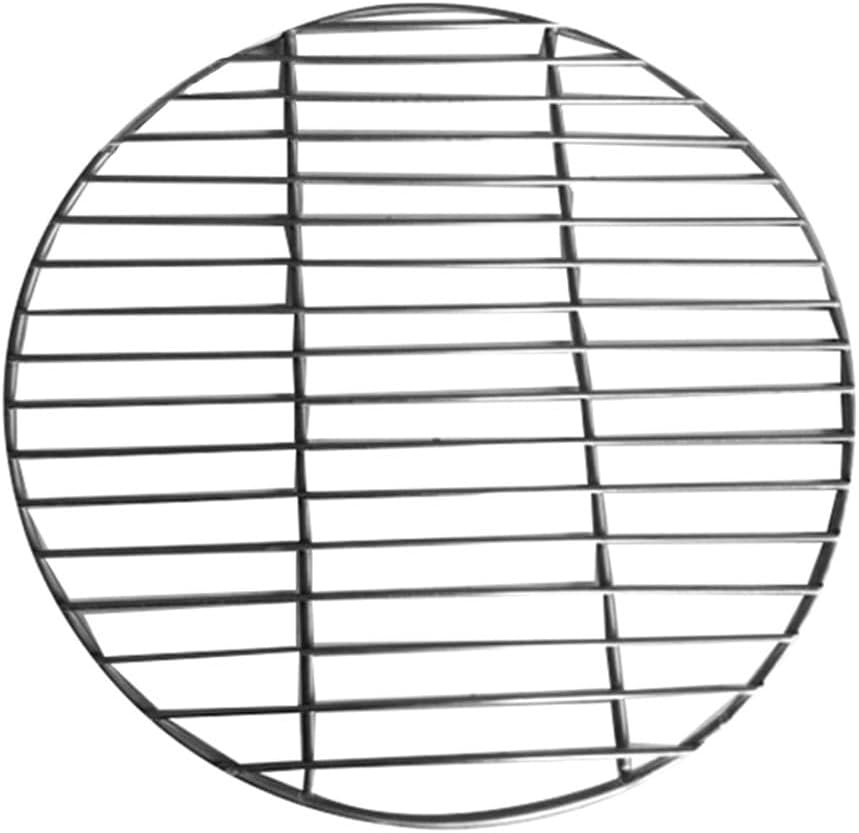 Kisangel Stainless Steel Grill Mesh - Metal round Grill Net Camping BBQ Mesh Grate for Outdoor Cooking Home Kitchen and Camping image number 4
