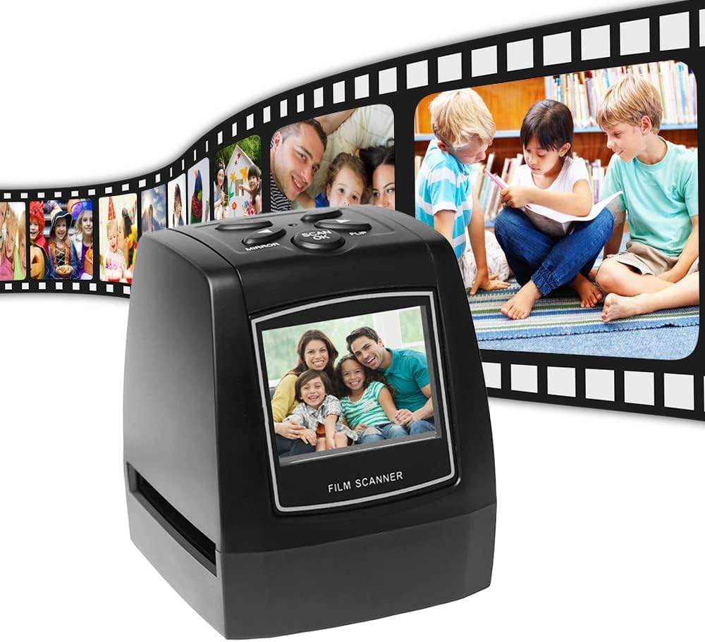 Portable Negative Film Scanner 35Mm 135Mm Slide Film Converter Photo Digital Image Viewer with 2.4 image number 4