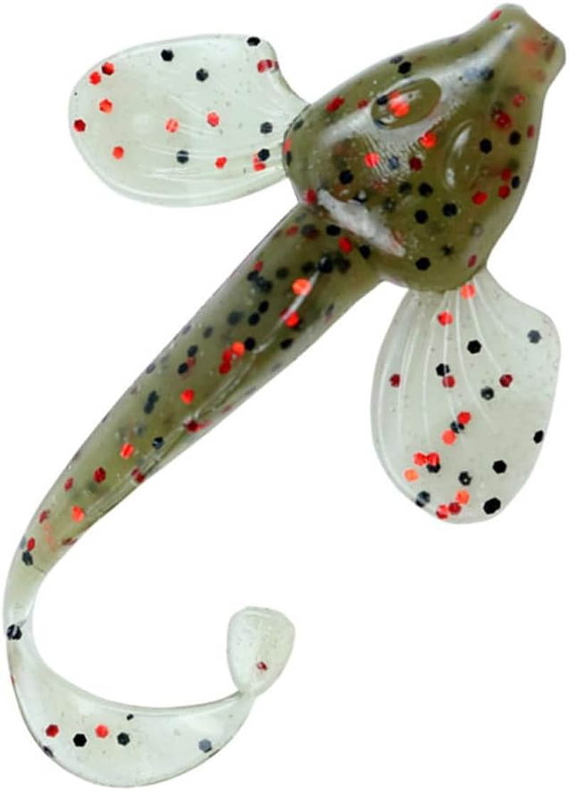 6 PCS Soft Plastic Fishing Lure Tackle Paddle Tail Flathead Bream Bass Cod Lures image number 2