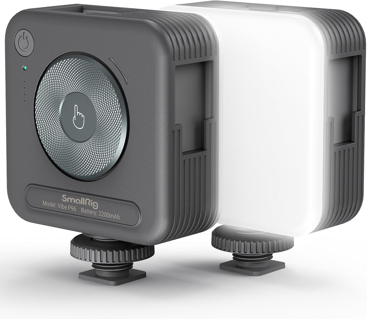 Smallrig P96 LED Video Light, Portable Camera Lights, 96 LED Beads for Photography Video Lighting, Rechargeable 2200Mah CRI 95+ 2700-6500K W 3 Cold Shoe - 3286B image number 2