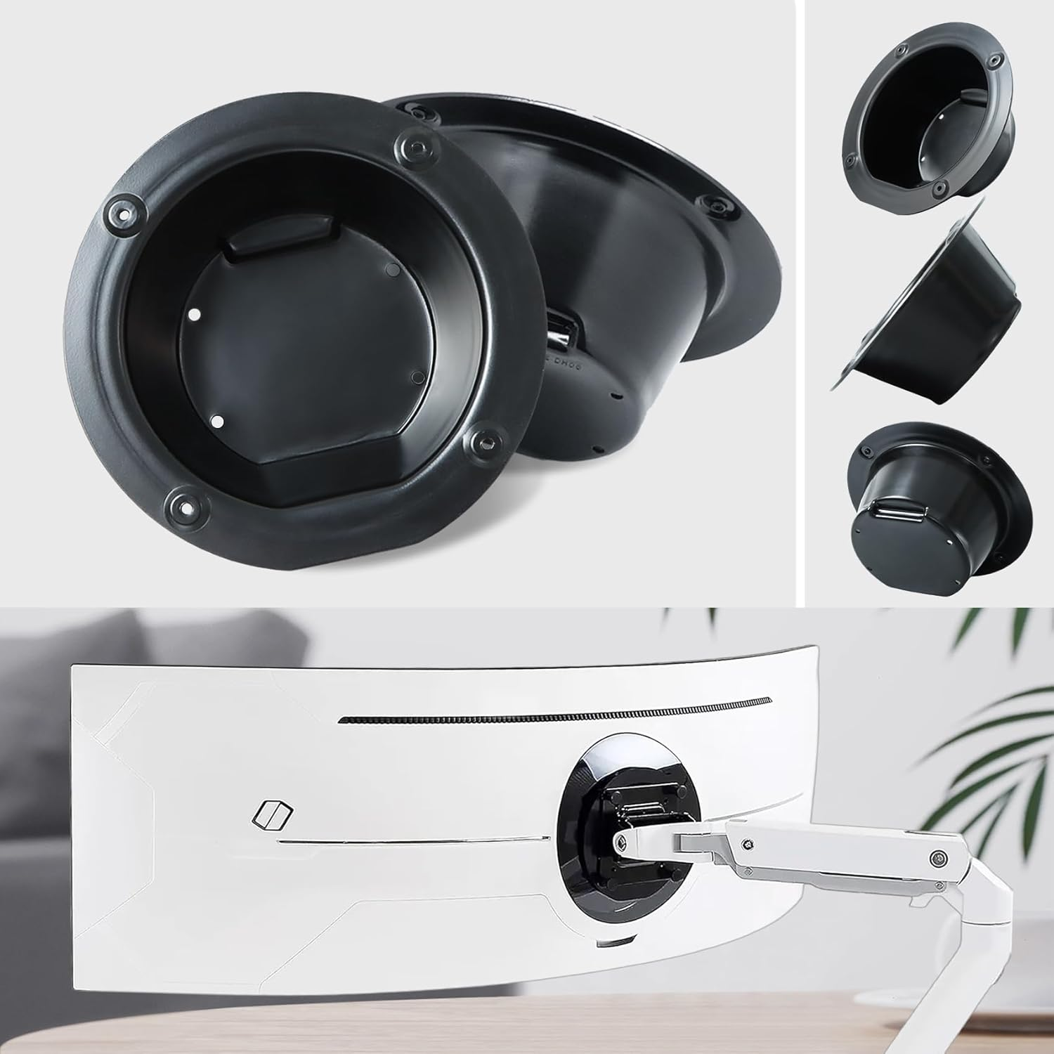 Wall Mount Adapter Bracket Compatible with Samsung 49'' Odyssey Neo G9 Monitors for G95T G97T G95NA （Not Applicable for 49'' Odyssey OLED G9 G93SC G93SD G95C G95SC G95SD ） image number 6