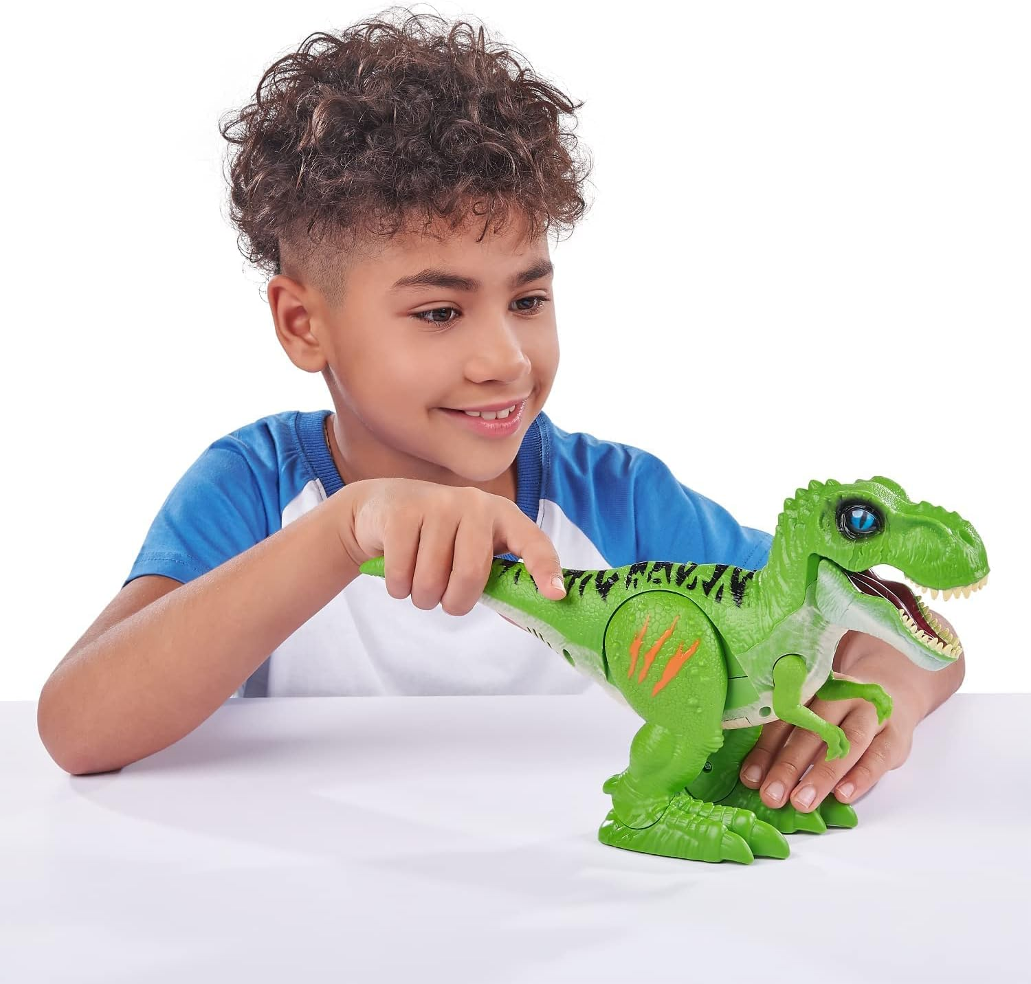Robo Alive Robotic T-Rex with Slime Assorted, Green image number 6