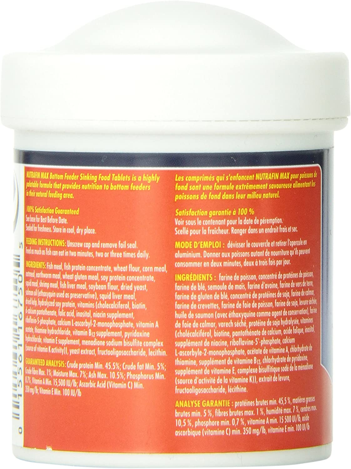 Nutrafin Bottom Feeder Sinking Tablets,