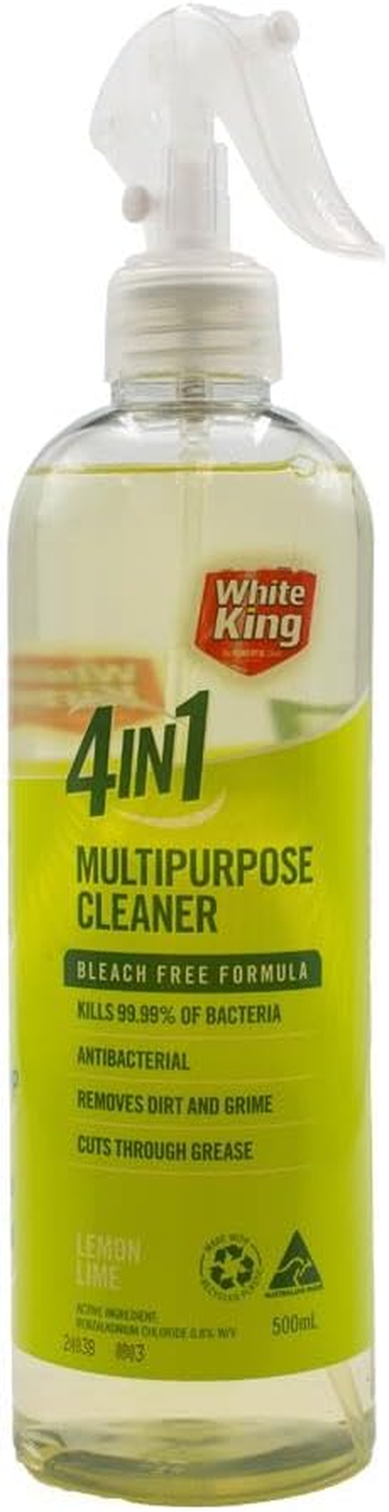 White King 4 in 1 Lemon Lime Multipurpose Cleaner Spray 500 Ml