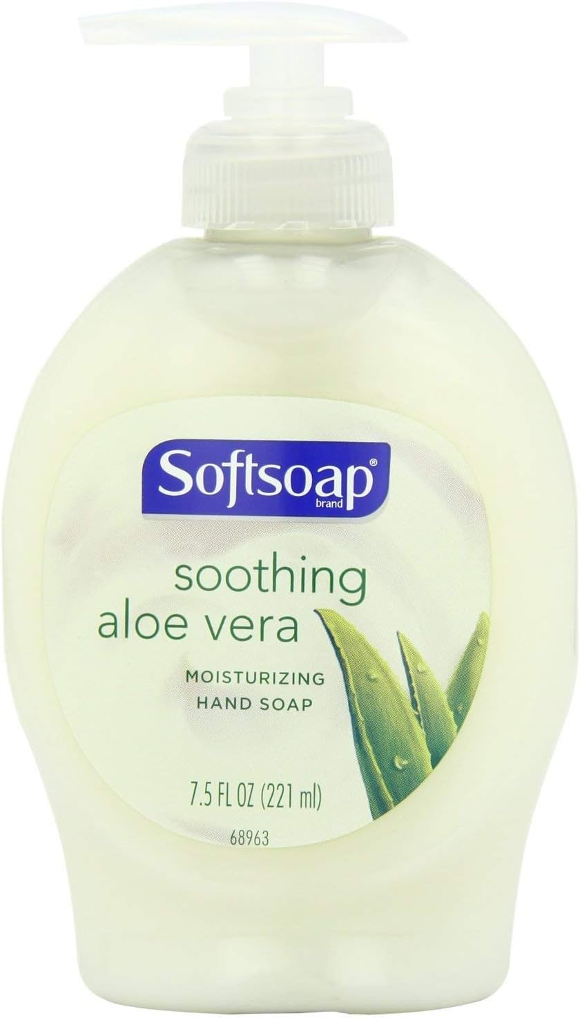 Softsoap Moisturizing Liquid Hand Soap, Soothing Aloe Vera 7.5 Oz by Softsoap (Pack of 2) image number 2