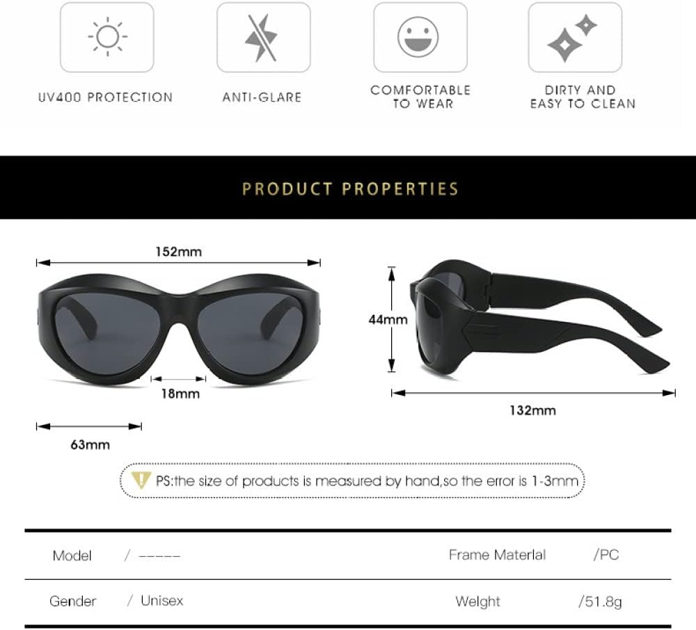 Steampunk Sunglasses Men'S Cycling Sports Sunglasses Women'S Glasses Trend Outdoor Sunglasses image number 3