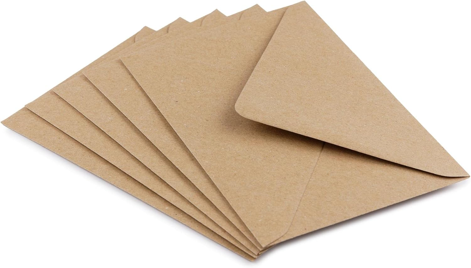 DJP C6 Kraft Fleck Envelopes Natural Brown 114Mm X 162Mm - Pack of 100