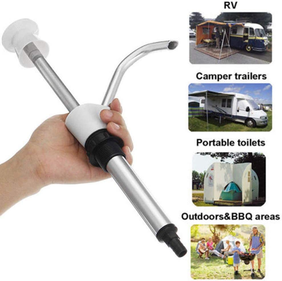 Caravan Hand Water Pump Tap Camping Trailer Motorhome Manual Faucet Tap image number 1