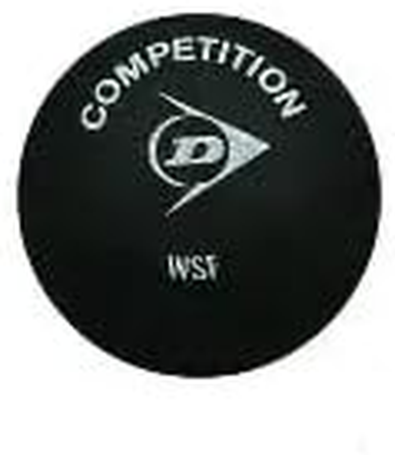 DUNLOP Competition Squash Ball, Single Yellow Dot image number 3