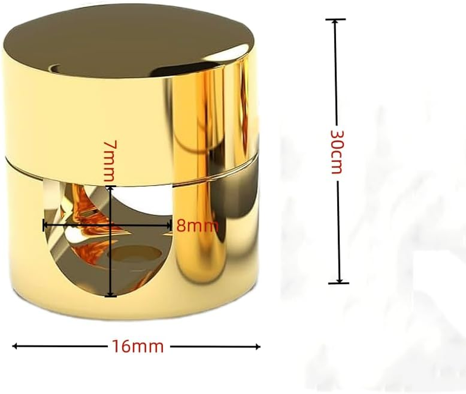 3 Pack Golden Durable Aluminum Cable Management - Desk Accessories & Office Desk Accessories for Table, Wall, Ceiling, Bedside Table, USB Charging Cable Organizer image number 1