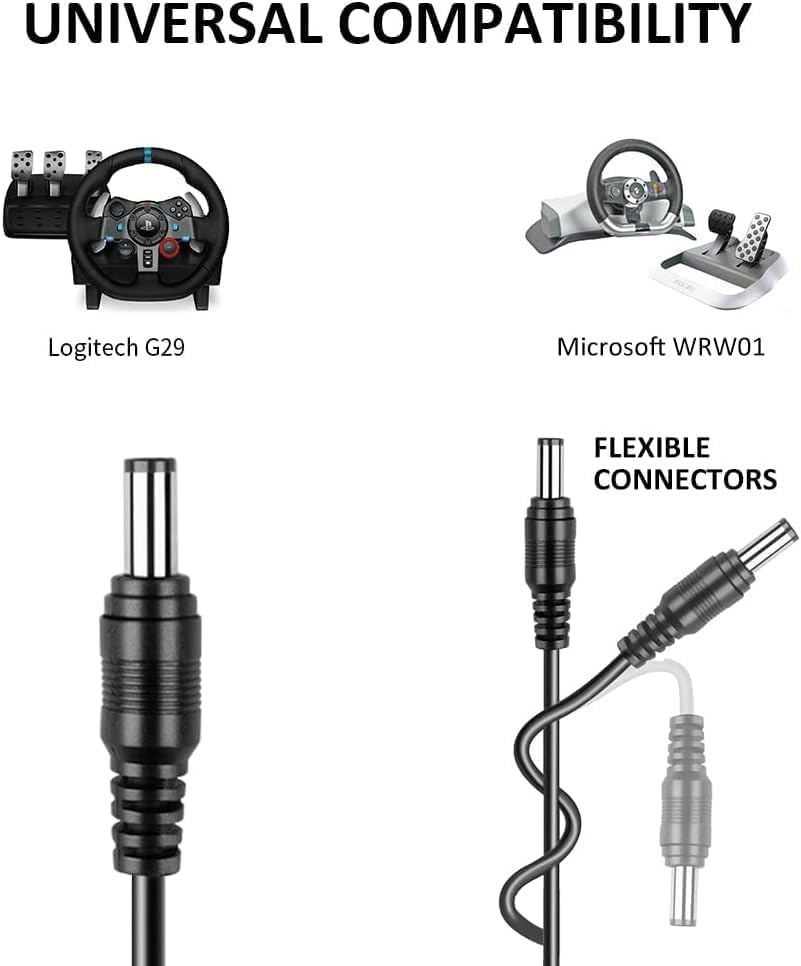 24V 2.5A 60W AC DC Power Supply Adapter with 1.9M Long DC Wire Cable, 5.5X2.5Mm Plug Charger, RCM SAA C-Tick Australian Safety Certified Power Transformer image number 5