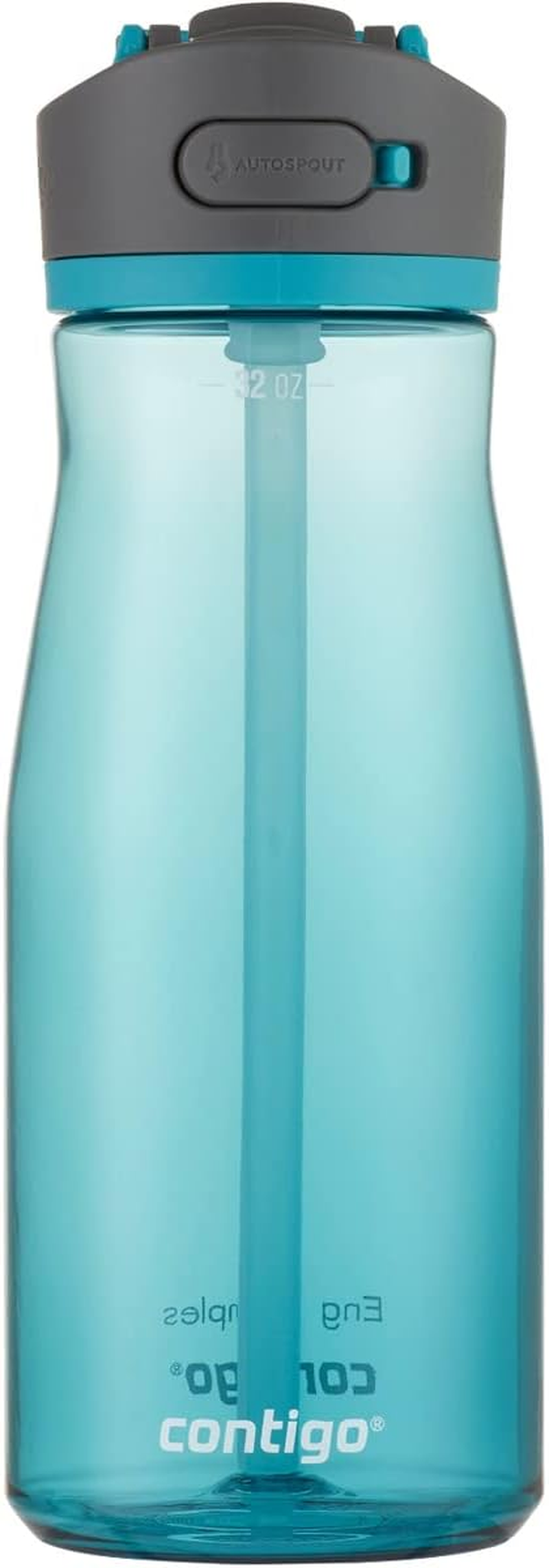 Contigo Ashland 2.0 Leak-Proof Water Bottle with Lid Lock and Angled Straw