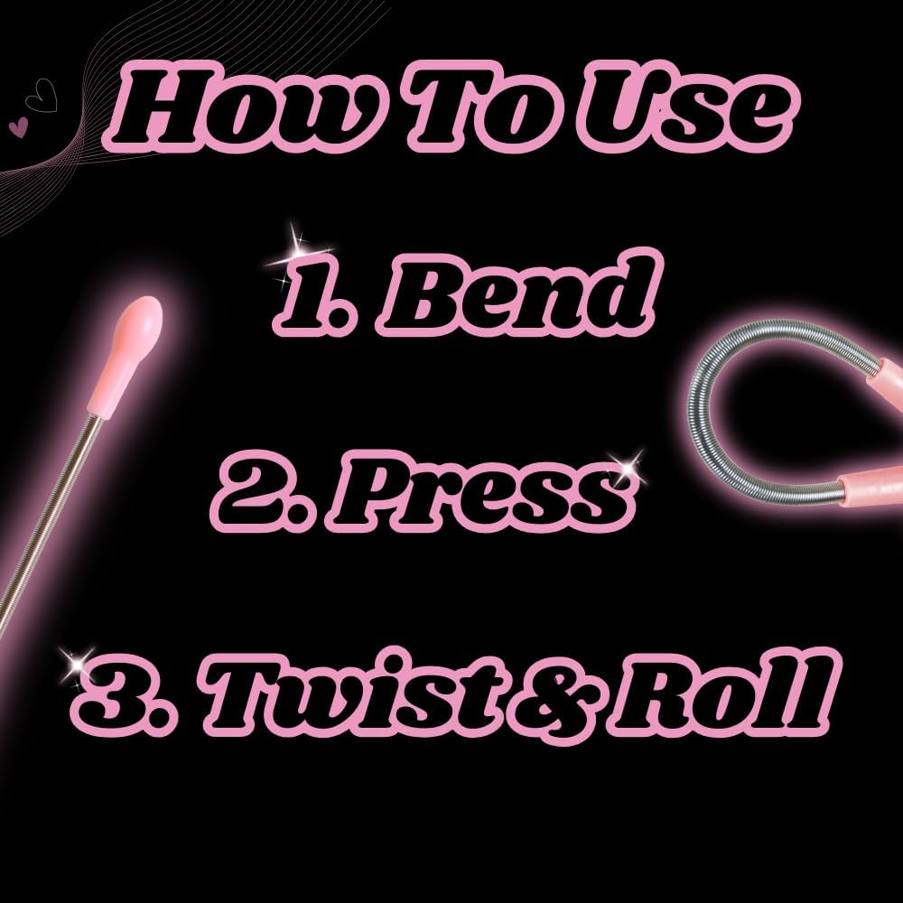 TRIXES Facial Hair Remover - Spring Epilator Tool for Quick Hair Removal - Effective Threading Alternative image number 2