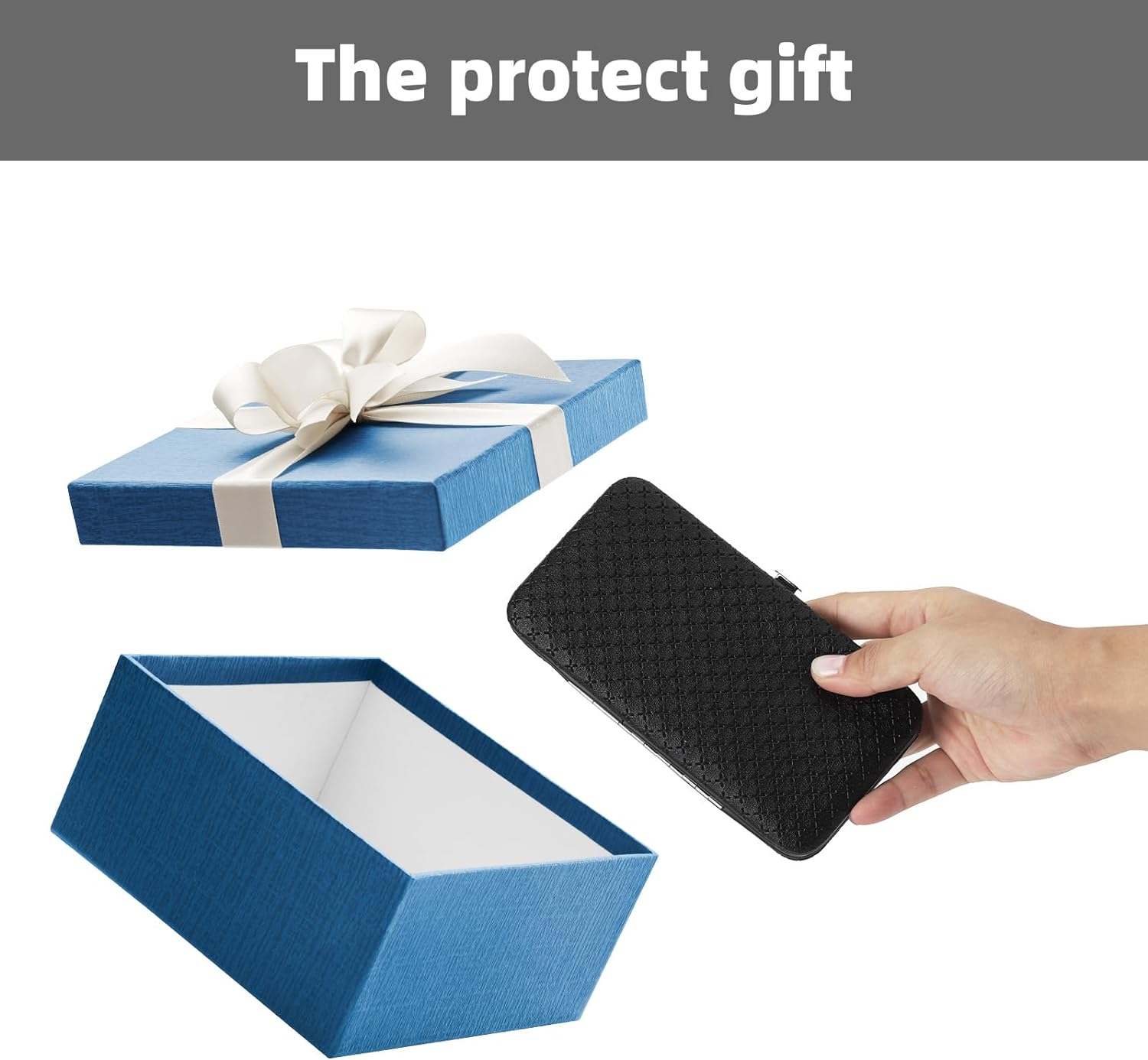 Manicure and Pedicure Kits, 19 Pieces Stainless Steel Nail Clippers Professional Manicure Set Nail Care Tools with Travel Case image number 3