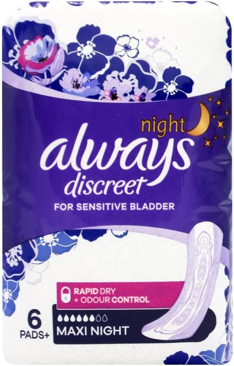 Always Discreet Incontinence Pads, Long Plus, 8 Pack image number 4