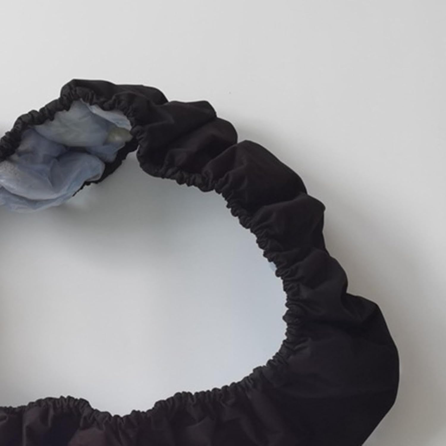 Waterproof Trampoline Spring Cover 36-40 Inch Durable Oxford Cloth, Black, 38 Inch image number 2