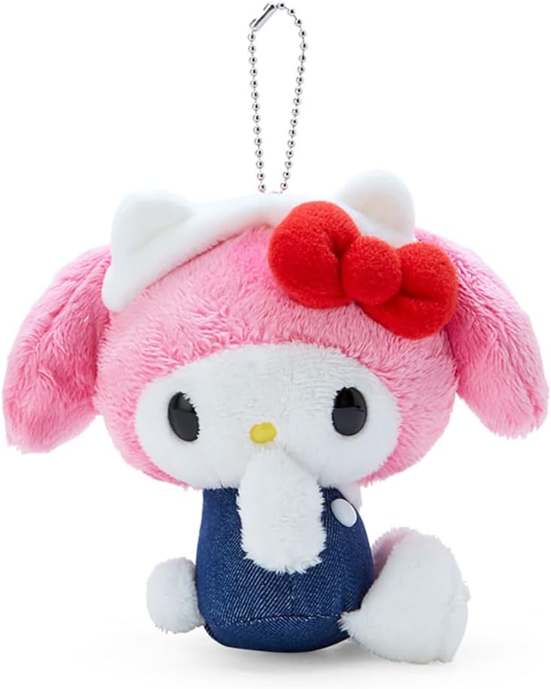 Sanrio My Melody Mascot Holder Hello Everyone! My Melody, 4.7 X 5.7 X 3.1 Inches (12 X 14.5 X 8 Cm), Character SANRIO 805734 image number 1
