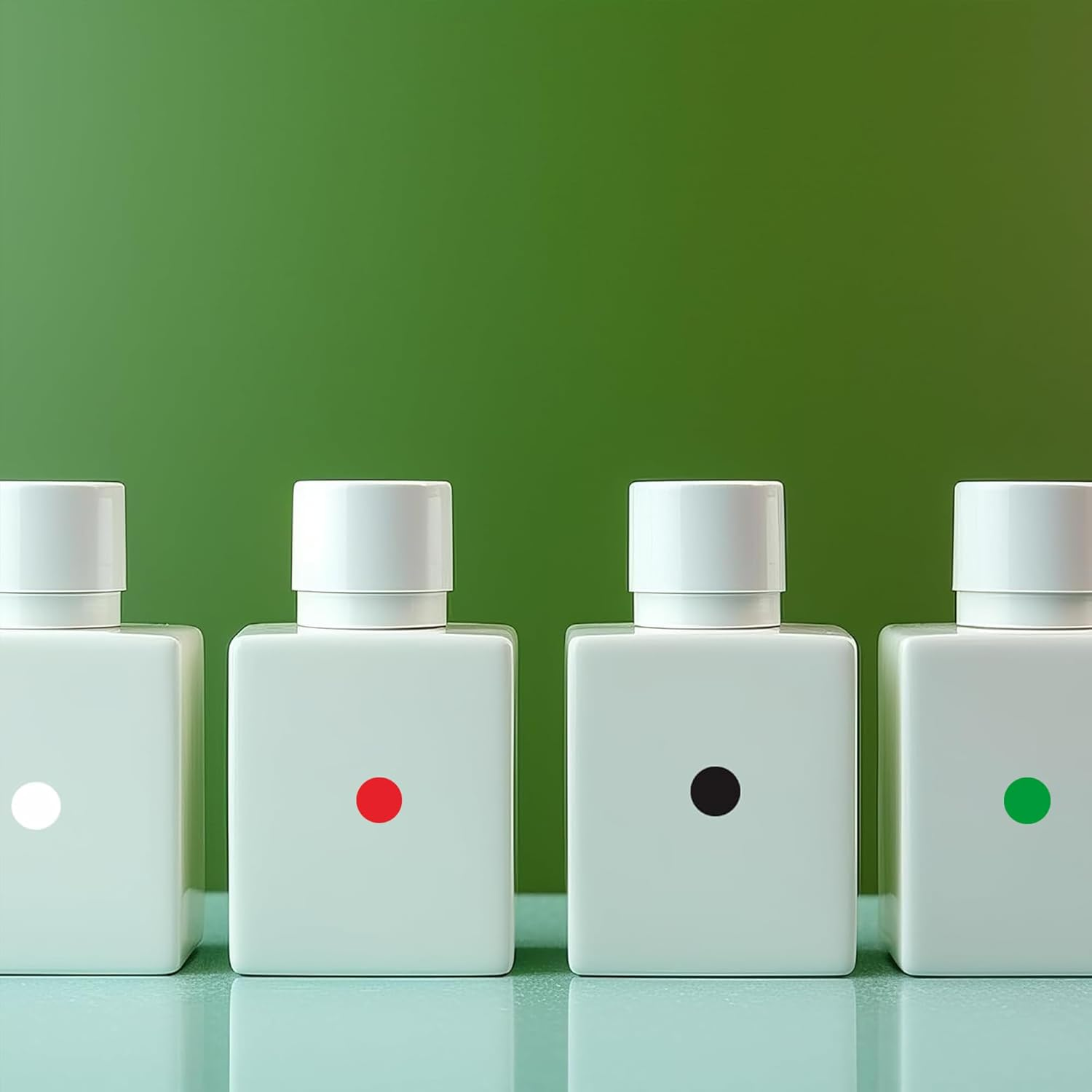 Hybsk 1400Pcs Dot Stickers 10Mm Colour Sticker 20 Sheets Assorted Colour round Coding Circle Stickers Dots for Envelopes Paper Scrapbook (10 Colors) - Blue image number 3