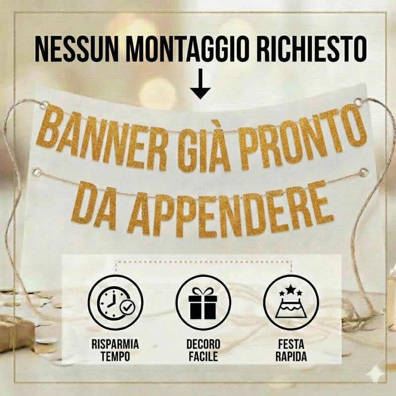 Hide the Car Keys Gold Glitter Banner &ndash; 15Th and 16Th Funny Birthday Party Decorations, Favors, Supplies, Ideas and Gifts. image number 1