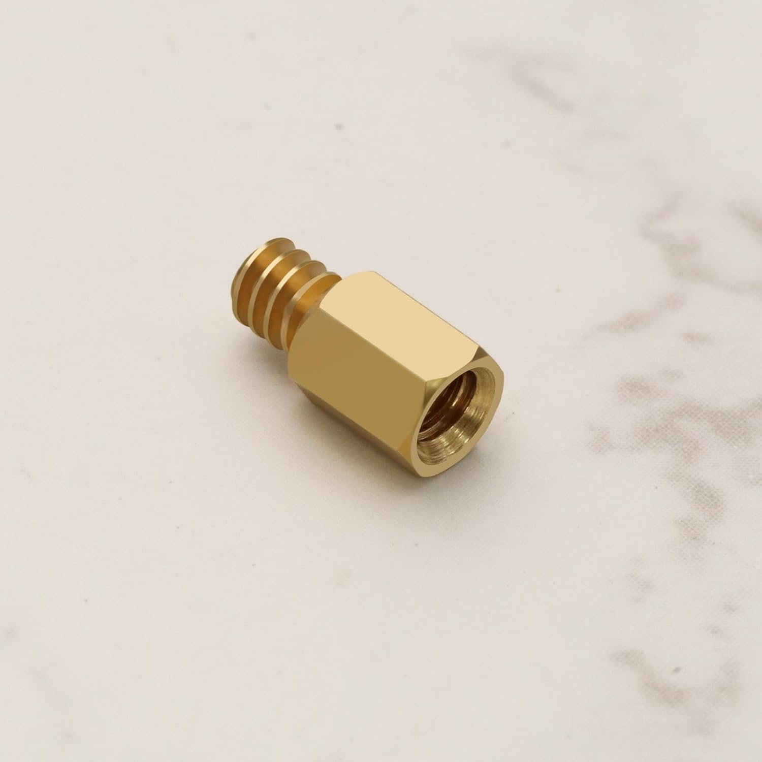 Emagtech 60PCS 6-32 M3 Brass Motherboard Standoffs Screws Washers Kit for Computer Case Replacement PC Motherboard Riser Repair Screws Spacers image number 1