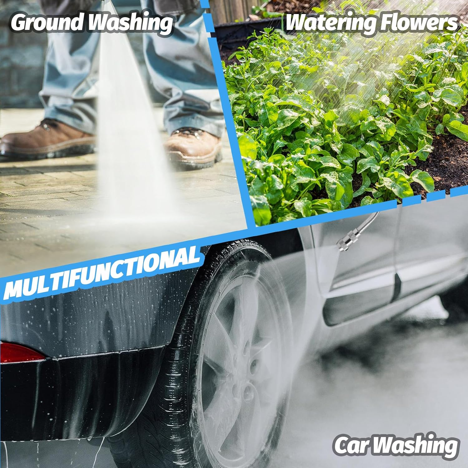 RV Water Heater Tank Rinser - Powerful Cleaning Hot Water Flush Wand, Travel Trailers Camper Water Tank Sediment Scale Cleaner Spray Flusher Accessory Essentials image number 4