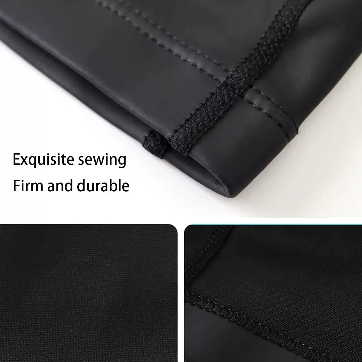 Swim Caps Swimming Bathing Hat Lycra Fabric PU Coating Elastic Waterproof Unisex Adult with Earplugs Nose Clip image number 2