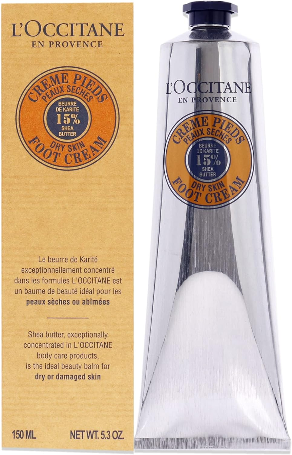 Loccitane Shea Butter Foot Cream - Dry Skin, 150 Ml image number 1