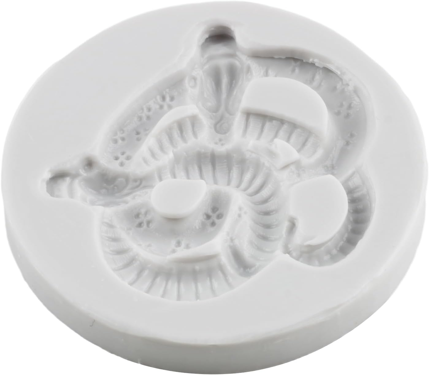 Snake Silicone Fondant Moulds Snake Chocolate Baking Mould Reptile Animal Mould for Sugarcraft Cake Decorating Cupcake Topper Rubber Paste Candy Polymer Clay image number 2