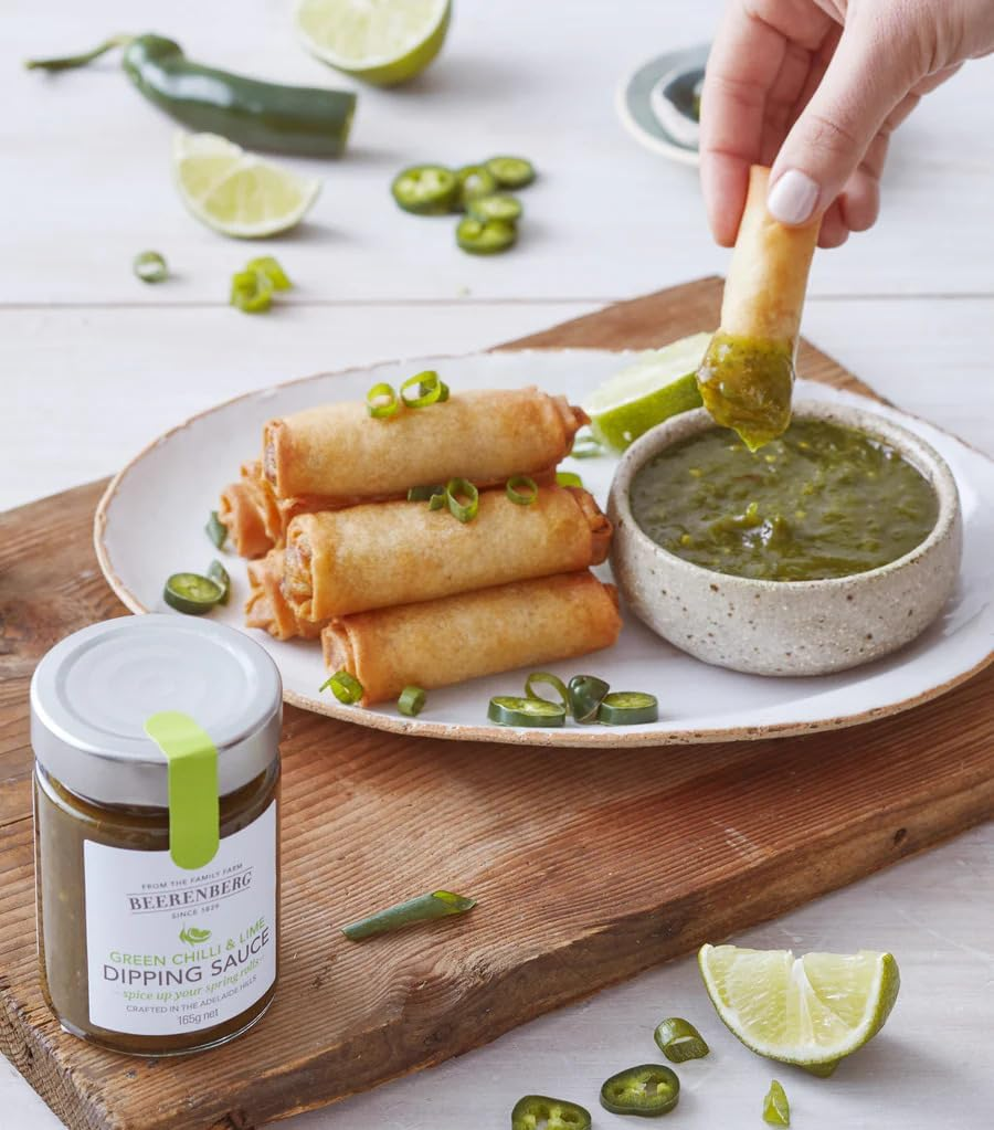 Beerenberg Green Chilli and Lime Dipping Sauce, 165 G image number 2