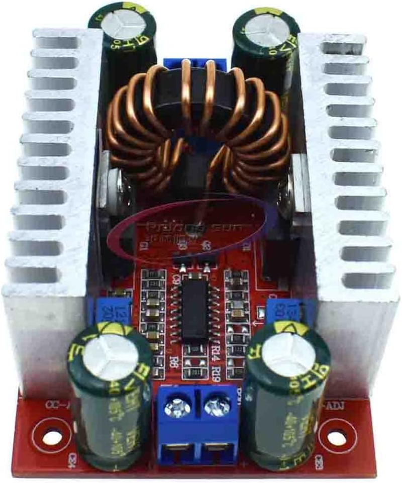 Reland Sun 2Pcs DC 400W 15A Step up Boost Converter Constant Current Power Supply LED Driver 8.5-50V to 10-60V Voltage Charger Step up Module image number 2