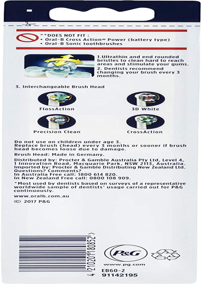 Oral-B Gum Care Replacement Electric Toothbrush Heads Refills image number 5