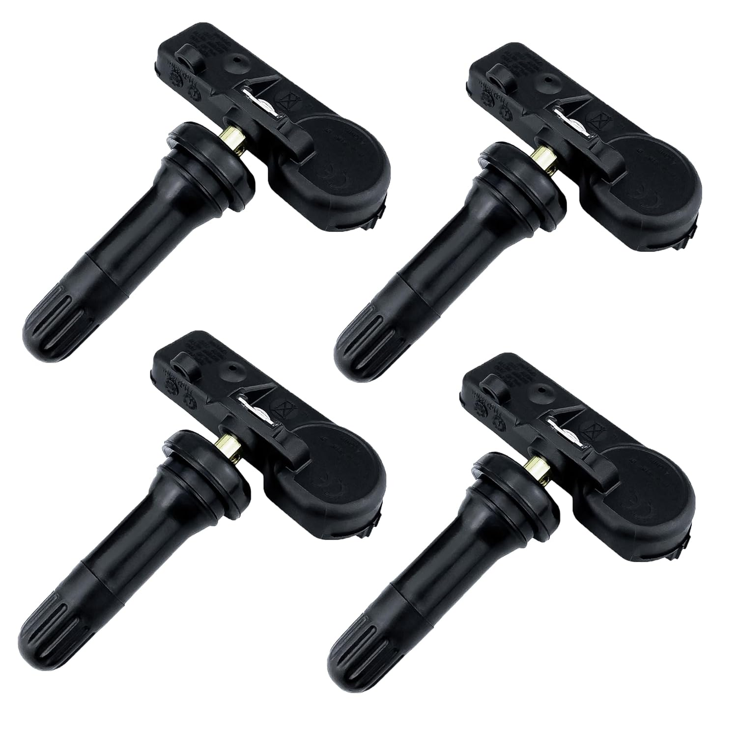 Set of 4 TPMS Tire Pressure Monitoring System Sensor 433Mhz Compatible with Jeep Wrangler JK Dodge Ram Charger Replacement for 56029398AB 68142397AA 68241067AA 68241067AB image number 6