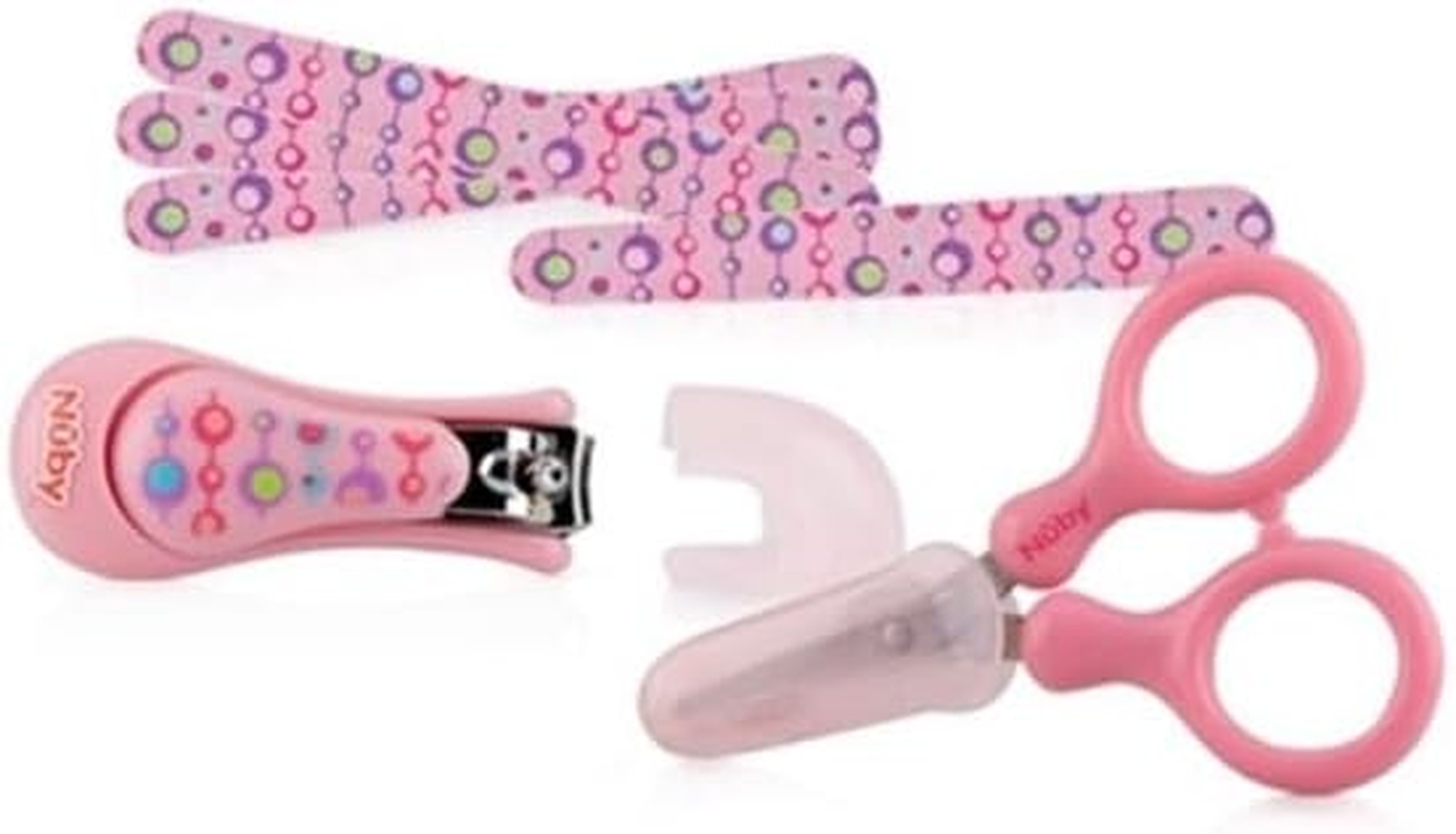 Nuby Nail Care 8 Piece Set, Assorted Colours image number 3