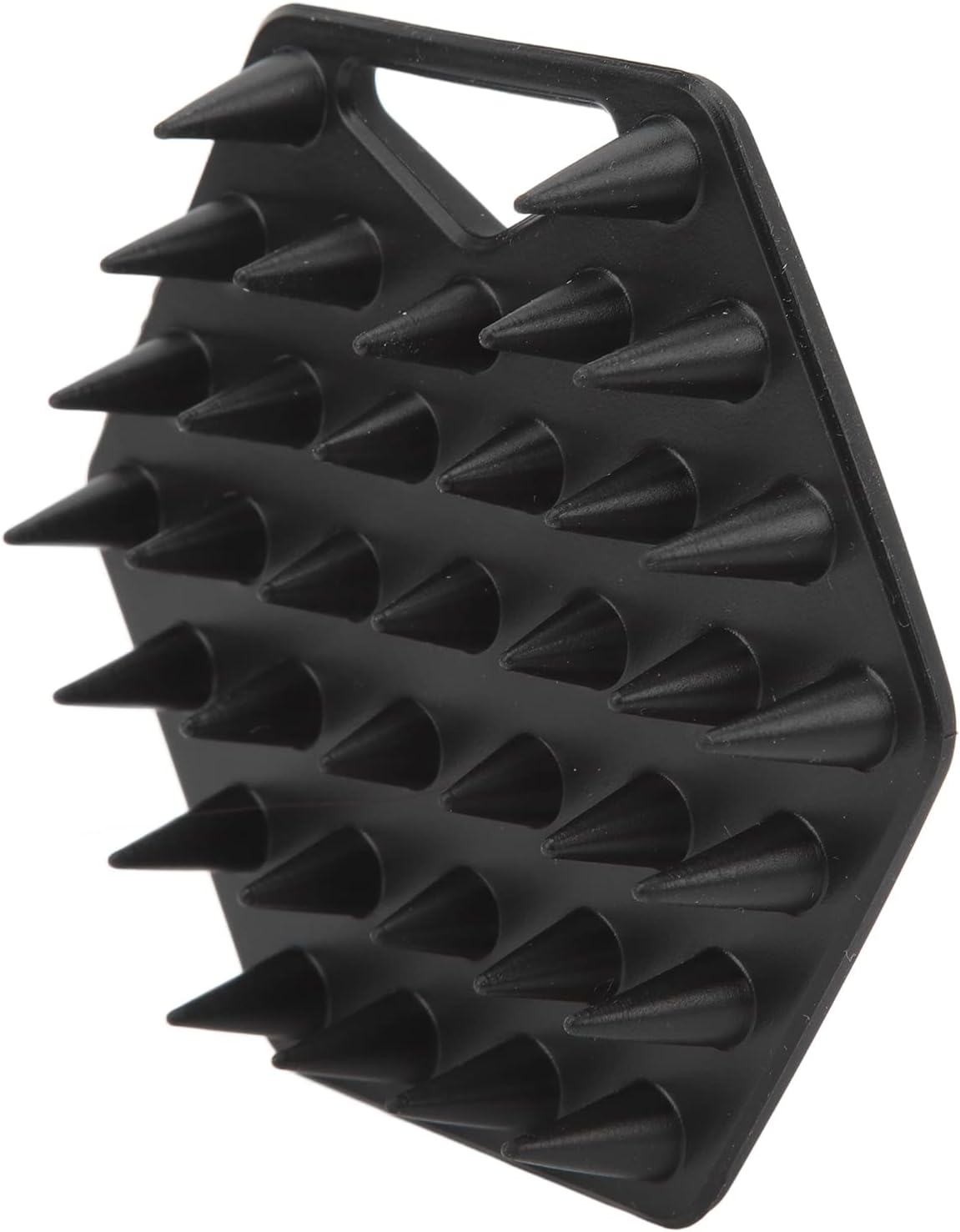 Silicone Beard Scrubber for Men, Facial Hair Exfoliator & Brush, Deep Cleans, Unclogs Pores, Promotes & Removes Beardruff, Face Scrubber Exfoliator Face Brush (Black) image number 4