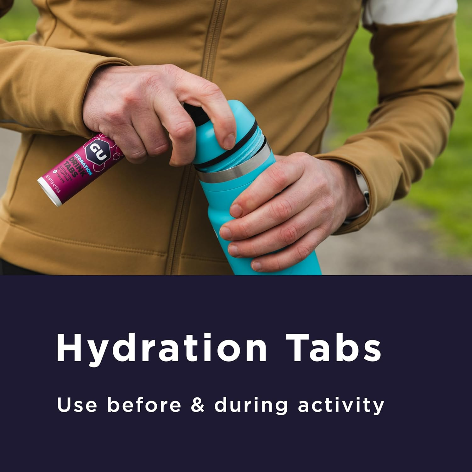 GU Energy Hydration Electrolyte Drink Tablets, Tri-Berry, 8-Count image number 5