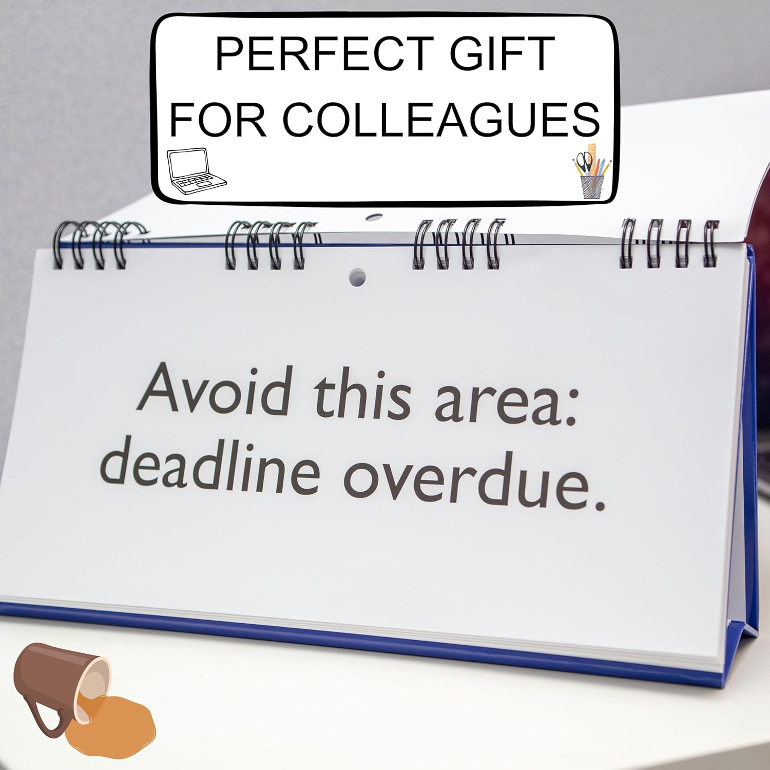 Boxer Gifts Workplace Mood Swings Flip Book: Fun Gift for Colleagues: 1 image number 1