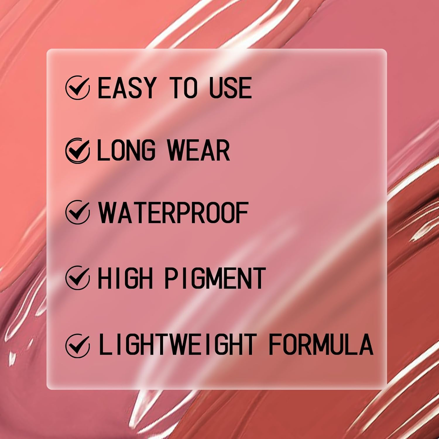 Cream Blush for Cheeks,Liquid Blush with Brush，Long Lasting Blushes Makeup,Highly Pigmented Blusher Gel,Lightweight image number 5