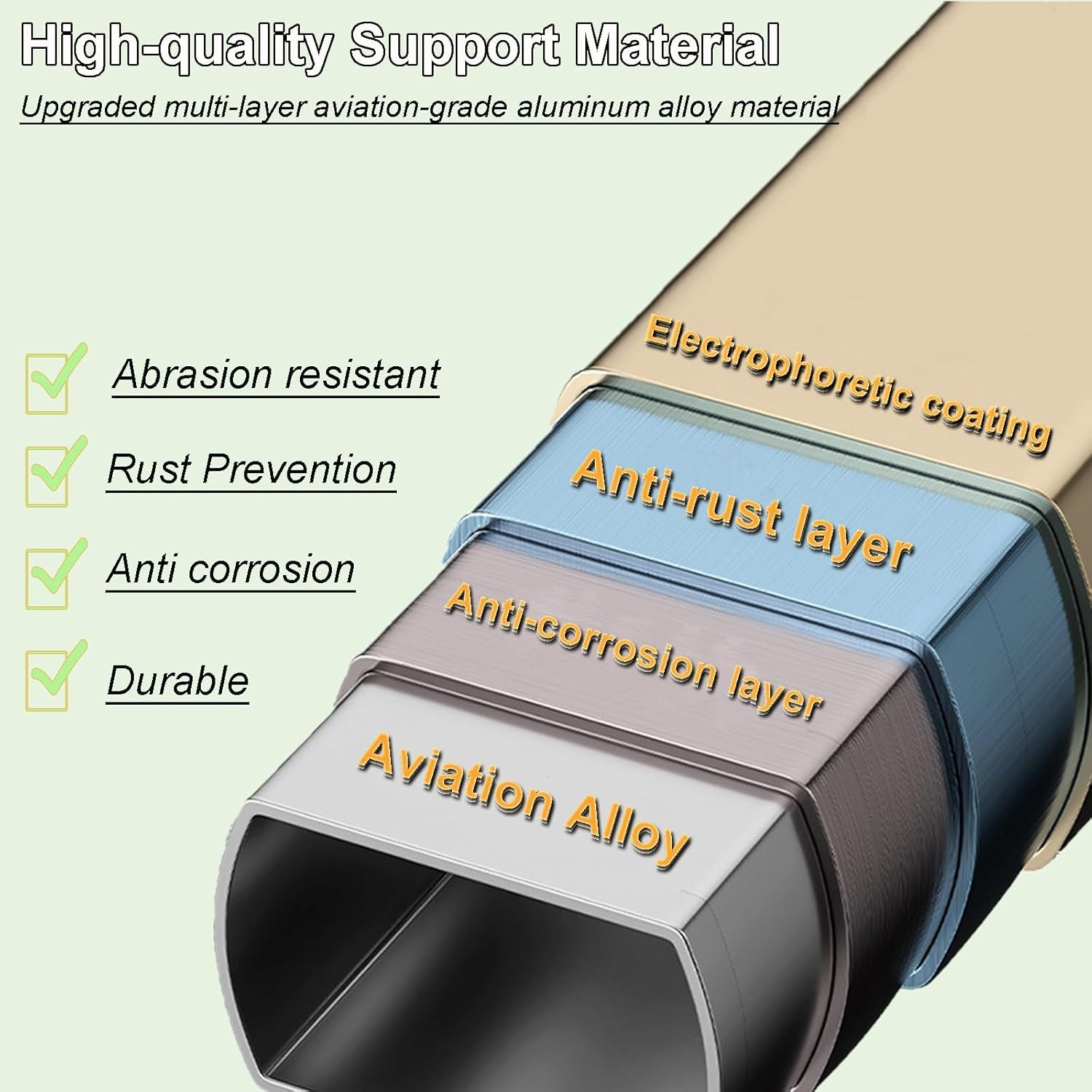 Foldable Camping Chair, Lightweight, Portable and Sturdy, with Wooden Armrests - Durable Outdoor Chair, Suitable for Adults, Beach, Dining and Terrace Use, 2-Piece Set image number 1