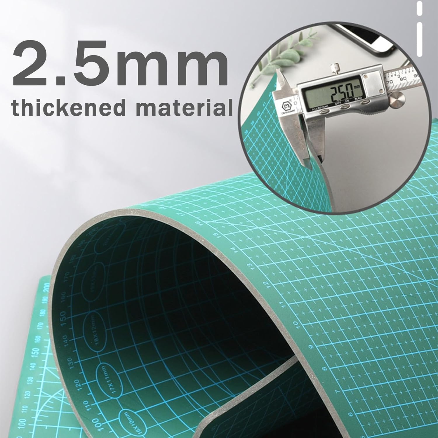 Cutting Mat Self Healing, Cutting Mat Craft Mats, Modified PVC Sewing Cutting Boards for Sewing, Quilting, Loop Cutting, Modeling, Scrapbooking and Fabric (A3+A4) image number 1