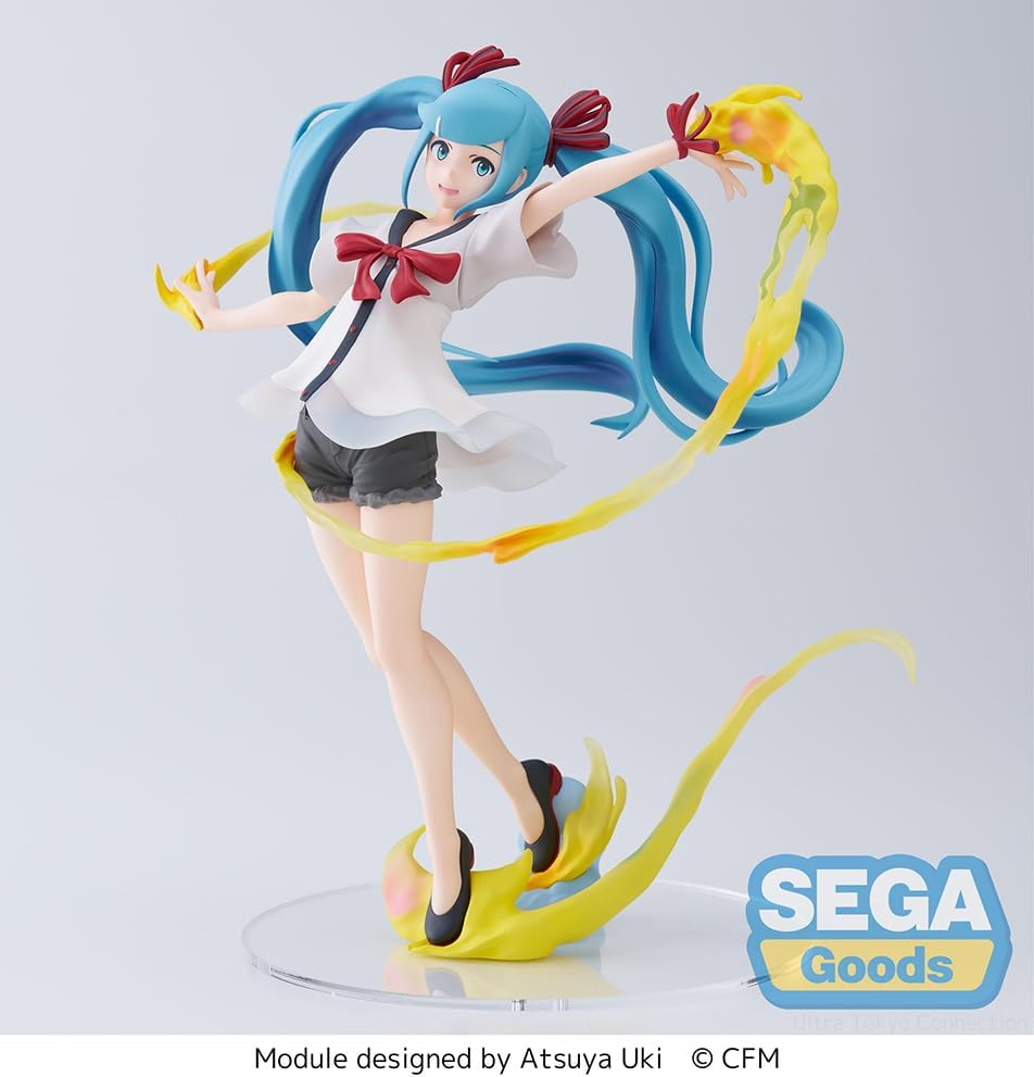 Sega Hatsune Miku: Project Diva Mega 39'S Figurizm Hatsune Miku (Shiny T.R. Ver.) PVC Figure
