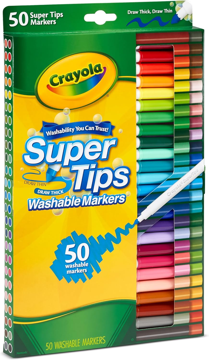 50 Supertip Markers