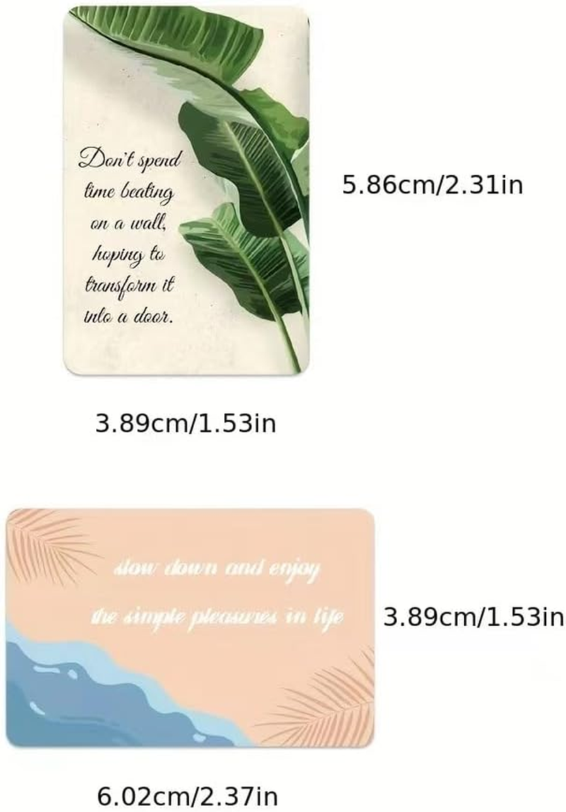 50 Pcs Encouragement Stickers Inspirational Affirmation Vinyl Decals Pack for Computer Ipad Water Bottle Luggage Refrigerator Skateboard Graffiti Decals for Reward Teachers Teens (Positive) image number 3